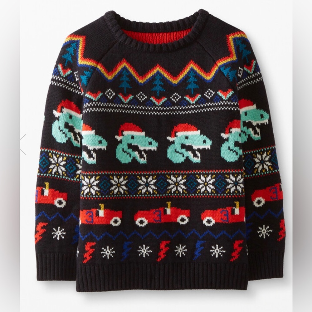 Hanna Andersson Holiday Sweater size 130(US8)